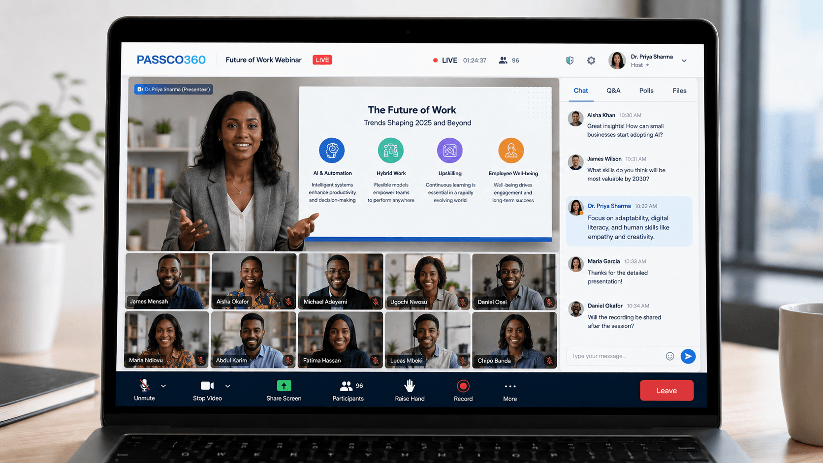Tutor teaching online